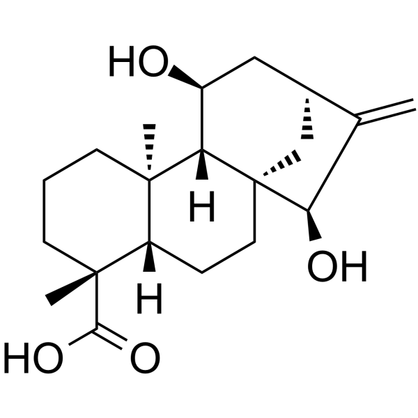 (4α,11β,15β)-11,15-Dihydroxykaur-16-en-19-oic acid 57719-76-3